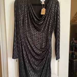 cache chevron dress